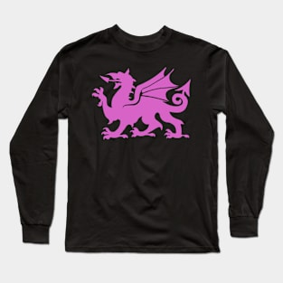 Pink Dragon Long Sleeve T-Shirt